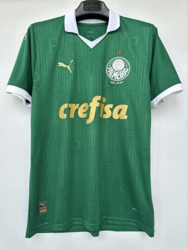 Player Version 2024/25 Palmeiras Home Green Thailand Soccer Jersey AAA-408/16/908