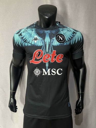 Player version 2024/25 Napoli Black & Green Thailand Soccer Jersey AAA-308