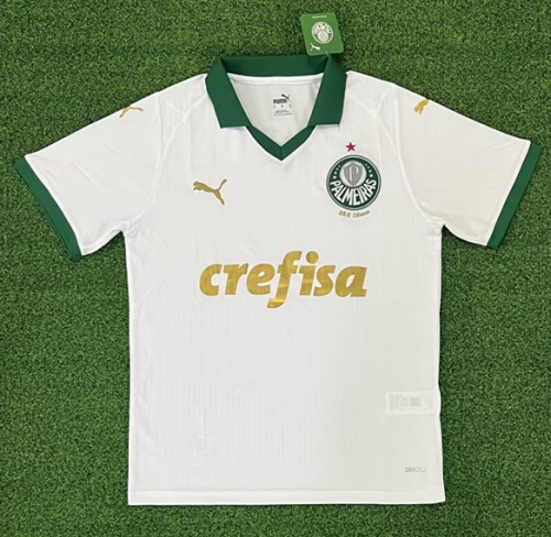 2024/25 Palmeiras Away White Thailand Soccer Jersey AAA-908/410/320