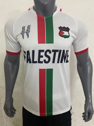 2023/24 Palestino 2nd Away White Thailand Soccer Jersey AAA-47/416