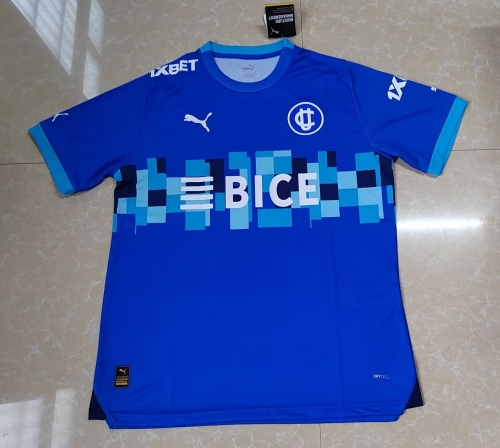 2023/24 Universidad Católica 2nd Away Blue Thailand Soccer Jersey-301