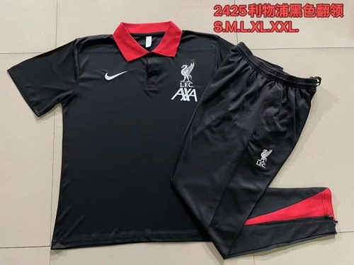 2024/25 Liverpool Black Polo Uniform-815