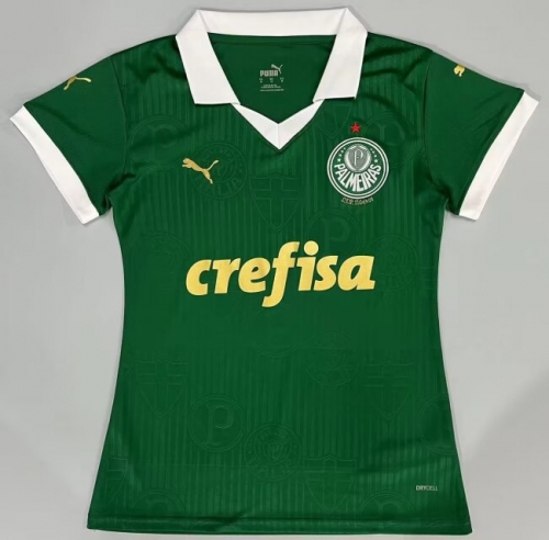 2024/25 Palmeiras Home Green Thailand Female Soccer Jersey AAA-319/908