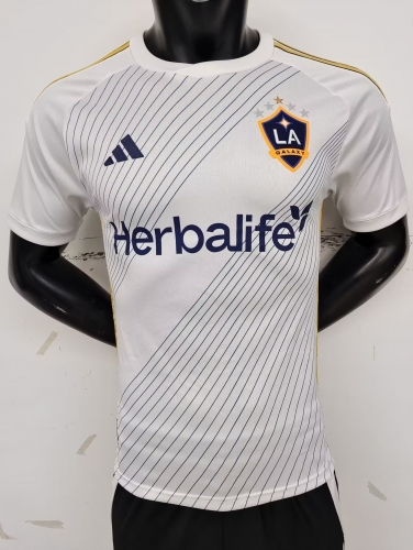 Player Version 2024/25 Los Angeles Galaxy Home White Thailand Soccer Jersey AAA-MY/308