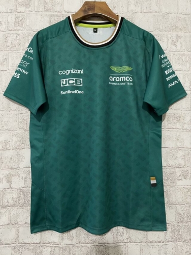 2024 Season Aston martin Green Formula One Racing Shirts-805