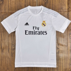 15-16 Retro Version Real Madrid Home White Thailand Soccer Jersey AAA-301/811/601