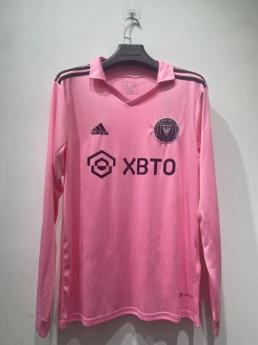 2022/23 Inter Miami CF Home Pink LS Thailand Soccer Jersey AAA-410