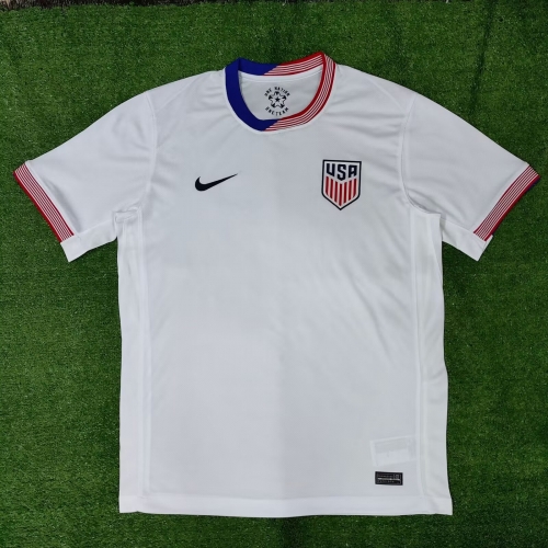 2024/25 USA Home White Thailand Soccer Jersey AAA-47/320/416