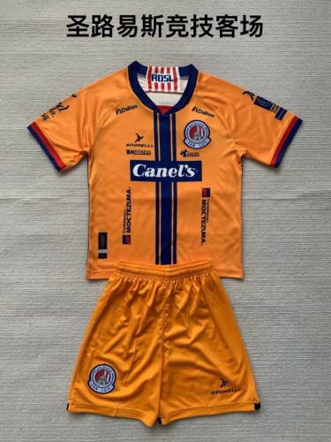 2024/25 Atlético San Luis Orange Soccer Uniform-208