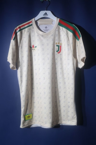 Player Jonited Version 23/24 Juventus FC White Thailand Soccer Jersey AAA-703