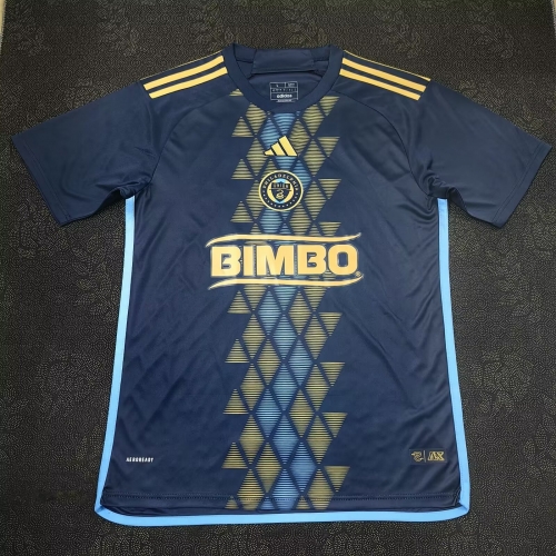 2024-25 Philadelphia Union Home Royal Blue Thailand Soccer Jersey AAA-522