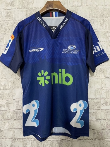 2024 Blues Home Blue Thailand Rugby Shirts-805