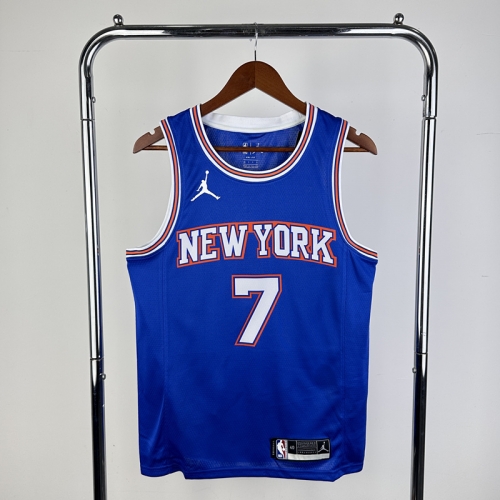 2021 Season Feiren Limited Version NBA New York Kinicks Blue #7 Jersey-311