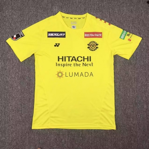 2024/25 Kashiwa Reysol Home Yellow Thailand Soccer Jersey AAA-417