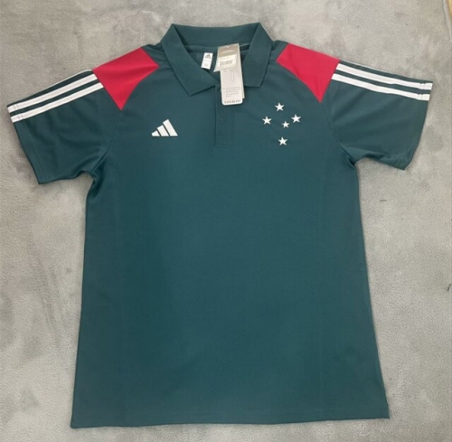 2024/25 Cruzeiro EC Green Thailand Polo Shirts-BY