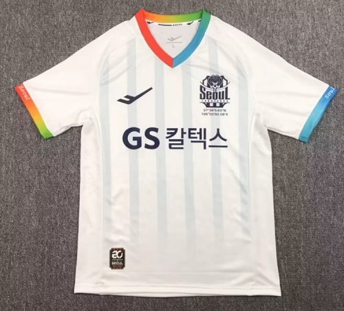 2024/25 FC Seoul Away White Thailand Soccer Jersey AAA-417