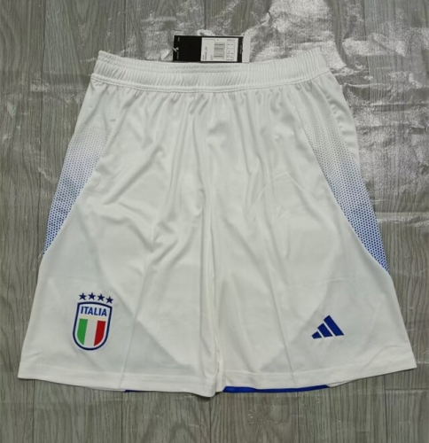 2024/25 Italy White Thailand Soccer Shorts-315