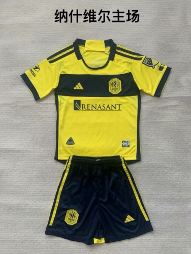 2024/25 Nashville FC Home Yellow Soccer Uniform-208