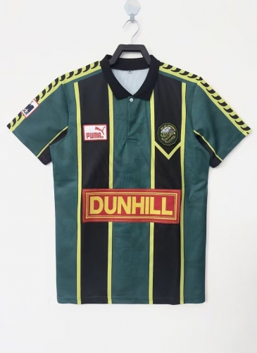 1996 Retro Version Kedah Darul Aman Green&Black Thailand Soccer Jersey AAA-811