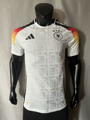 Player Version 2024/25 Germany Home White Thailand Soccer Jersey AAA-703/308/MY