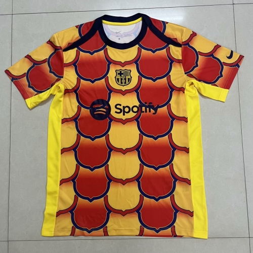 2024/25 Barcelona Red & Yellow Thailand Soccer Jerseys-407