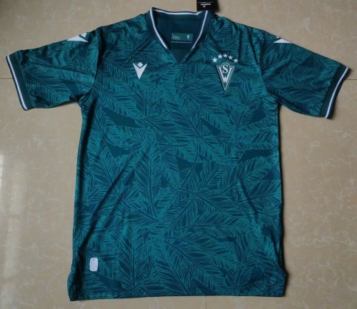 2024/25 Club de Deportes Santiago Wanderers Home Green Thailand Soccer Jerseys-301