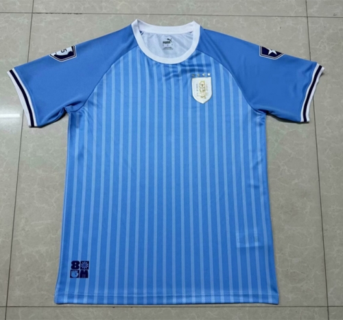 2024/25 Uruguay Home Blue Thailand Soccer Jersey AAA-1095