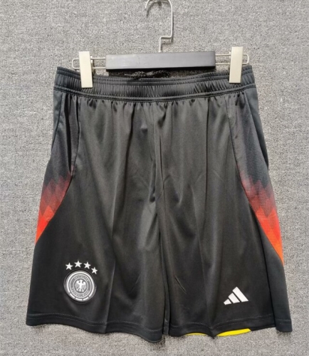 2024/25 Germany Home Black Thailand Soccer Shorts-315