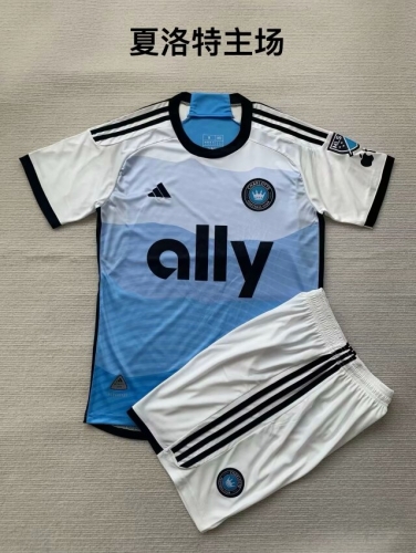 2024/25 Charlotte FC Home Blue Soccer Uniform-208