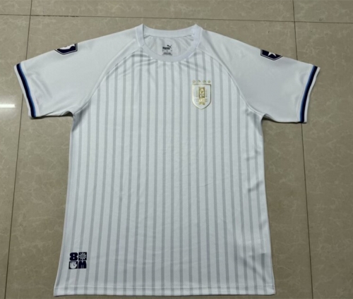 2024/25 Uruguay Away White Thailand Soccer Jersey AAA-1095