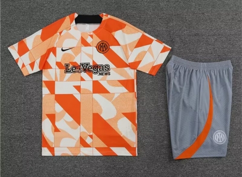 2023/24 Inter Milan Color Shorts-SleeveThailand Soccer Tracksuit Uniform-801