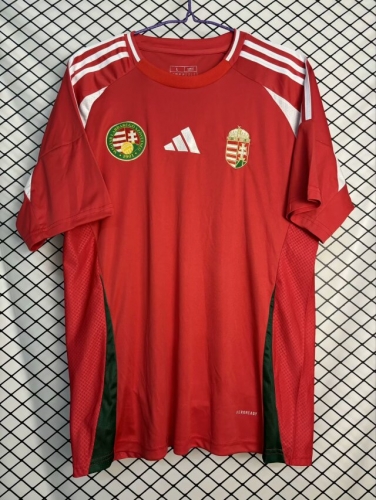 2024/25 Hungary Home Red Thailand Soccer Jersey AAA-1040/1095