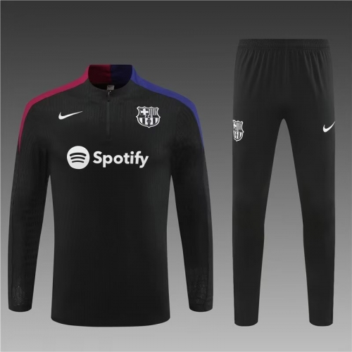 Player Version 2024/25 Barcelona Black Thailand Soccer Uniform-801/411/GDP