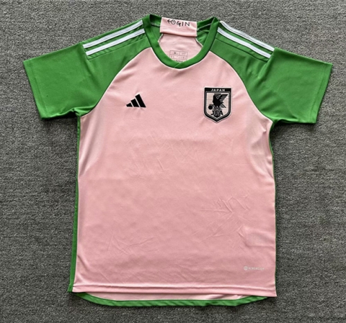 2023/24 Special Japan Pink & Green Thailand Soccer Jersey AAA-SX
