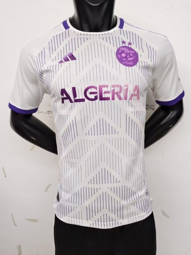 #A21 Player Version 2024/25 Algeria Purple White Thailand Soccer Jersey AAA-MY