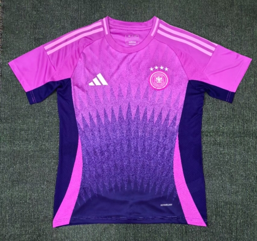 2024/25 Germany Away Pink & Blue Thailand Soccer Jersey AAA-416/705/320