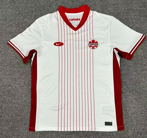 2024/25 Canada Away White Thailand Soccer Jersey-1040