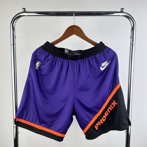 2023 Season Retro Version Phoenix Suns NBA Purple Shorts-311