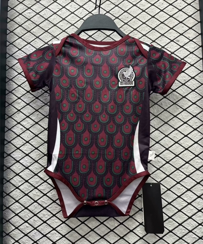 (Size 9/12) 2024/25 Mexico Home Red Baby Soccer Uniform-308