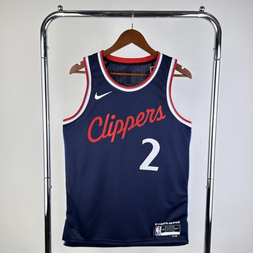 2025 Season Los Angeles Clippers Away Blue #2 Jersey-311