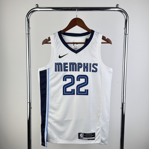 2023 Season Memphis Grizzlies NBA Home White #22 Jersey-311