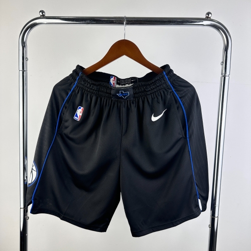 2024 Season City Version Dallas Mavericks NBA Black Shorts-311
