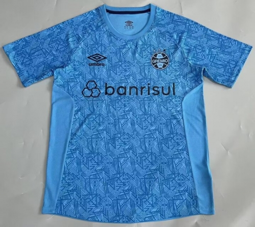 2024/25 Grêmio FBPA  Goalkeeper Blue Thailand Soccer Training Jersey-908