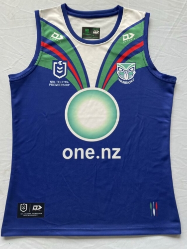 2024 Warriors Royal Blue Thailand Rugby Shirts-805