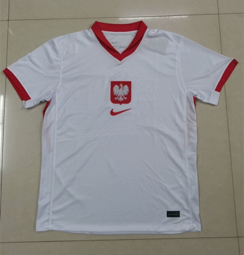 2024/25 Poland Home White Thailand Soccer Jersey AAA-47/416/407