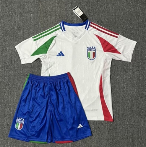 2024/25 Italy Away White Soccer Uniform-36/516/302