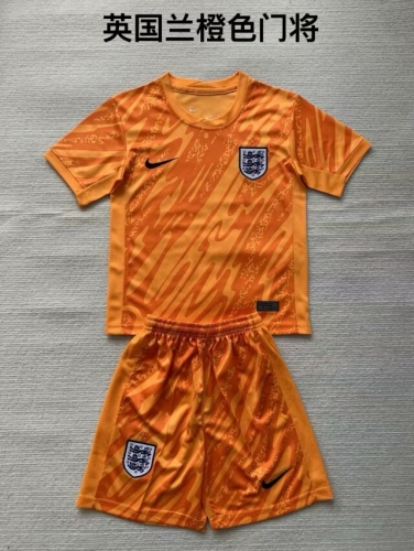 2024/25 England Goalkeeeper 0range Soccer Uniform-208
