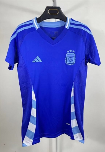 2024/25 Argentina Away Blue Female Thailand Soccer Jersey-SH