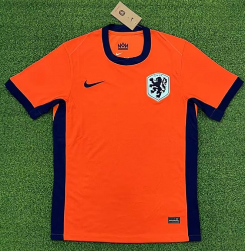 2024/25 Netherlands Home Orange Thailand Soccer Jersey AAA-320/416/408