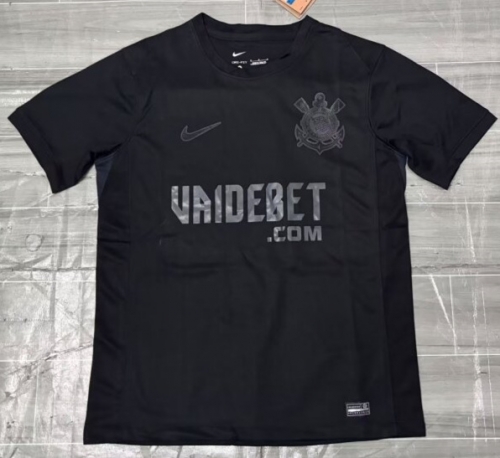 2024/25 Corinthians Away Black Thailand Soccer Jersey AAA-JM/36/312